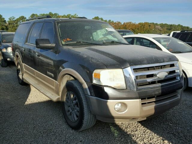 1FMFK17547LA41151 - 2007 FORD EXPEDITION BLACK photo 1