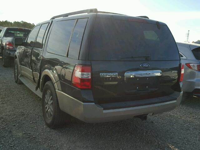 1FMFK17547LA41151 - 2007 FORD EXPEDITION BLACK photo 3