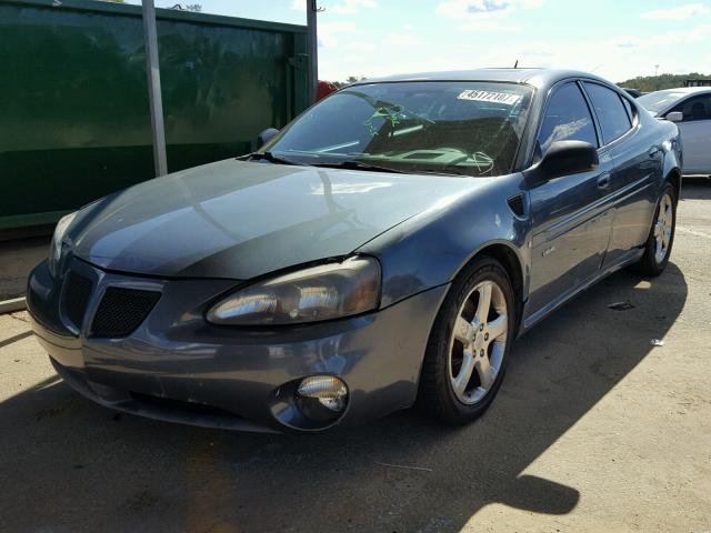 2G2WC55C271234936 - 2007 PONTIAC GRAND PRIX GRAY photo 2