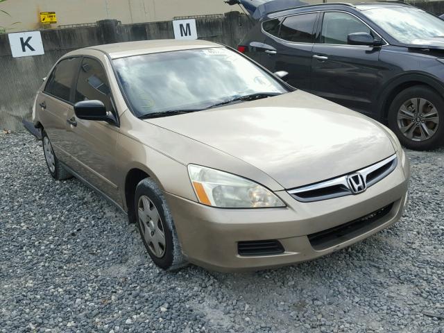 1HGCM56107A115573 - 2007 HONDA ACCORD GOLD photo 1