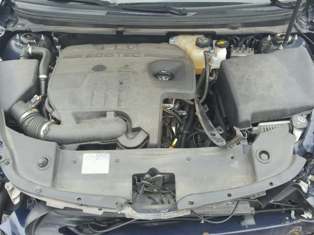 1G1ZC5EB1AF252854 - 2010 CHEVROLET MALIBU 1LT BLUE photo 7