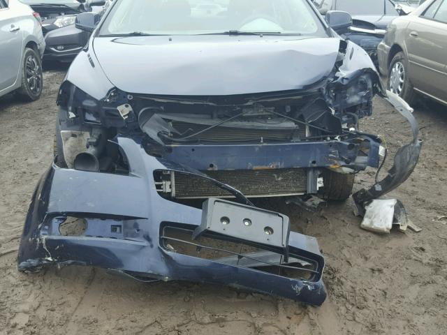 1G1ZC5EB1AF252854 - 2010 CHEVROLET MALIBU 1LT BLUE photo 9