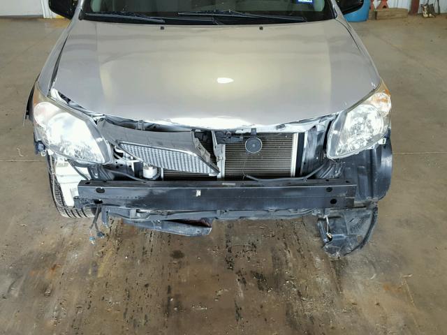 5Y2SL65817Z426934 - 2007 PONTIAC VIBE SILVER photo 9