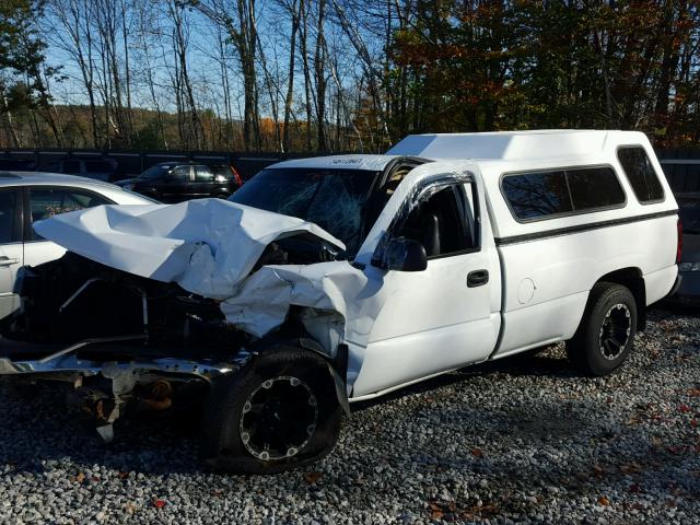 3GCEC14X26G255067 - 2006 CHEVROLET SILVERADO WHITE photo 2