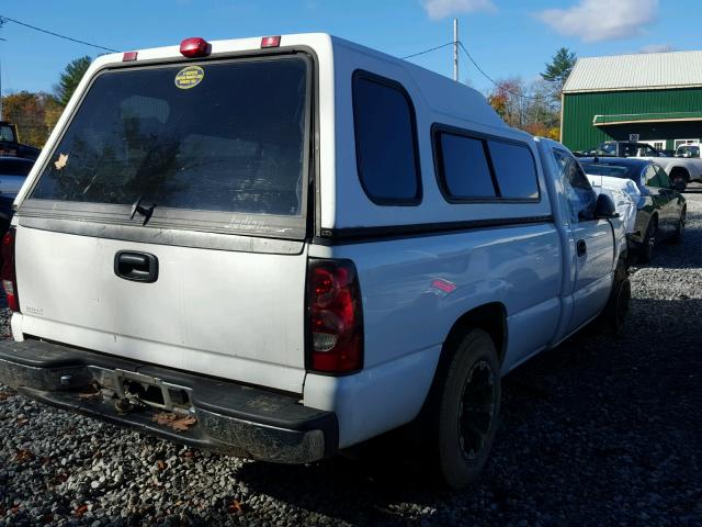 3GCEC14X26G255067 - 2006 CHEVROLET SILVERADO WHITE photo 4