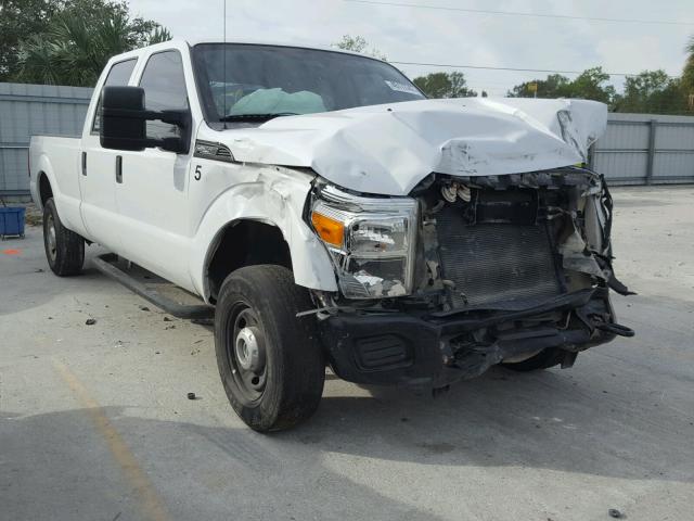 1FT7W2B61CEC71005 - 2012 FORD F250 SUPER WHITE photo 1