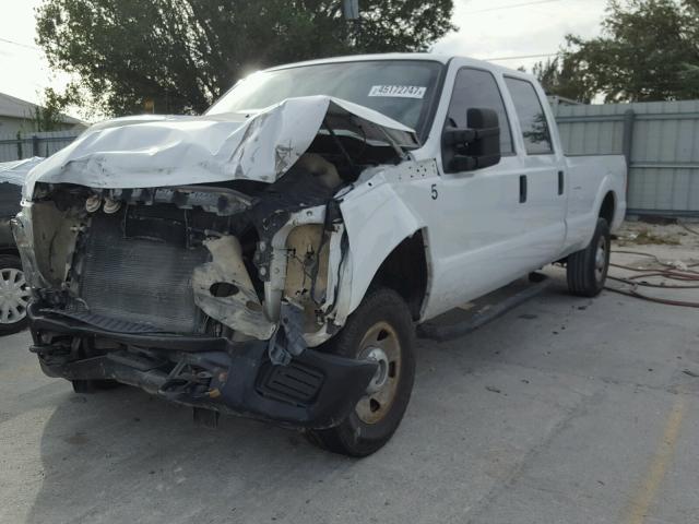 1FT7W2B61CEC71005 - 2012 FORD F250 SUPER WHITE photo 2