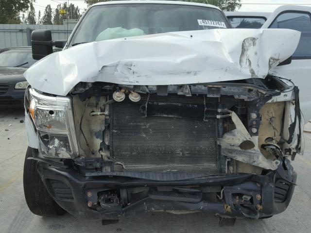 1FT7W2B61CEC71005 - 2012 FORD F250 SUPER WHITE photo 7