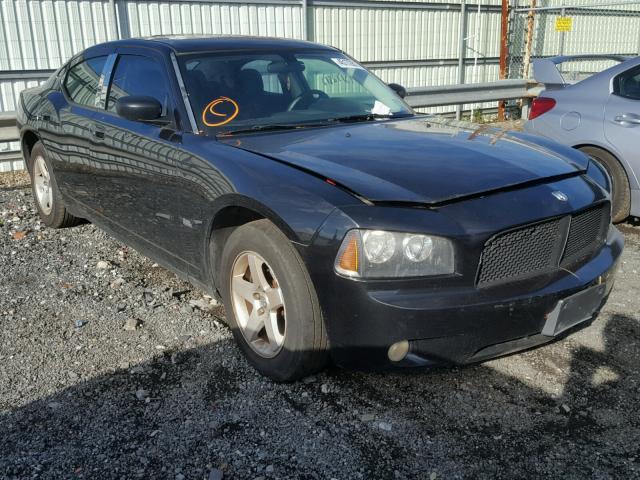 2B3KA33V39H521223 - 2009 DODGE CHARGER SX BLACK photo 1