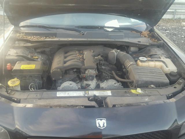 2B3KA33V39H521223 - 2009 DODGE CHARGER SX BLACK photo 7