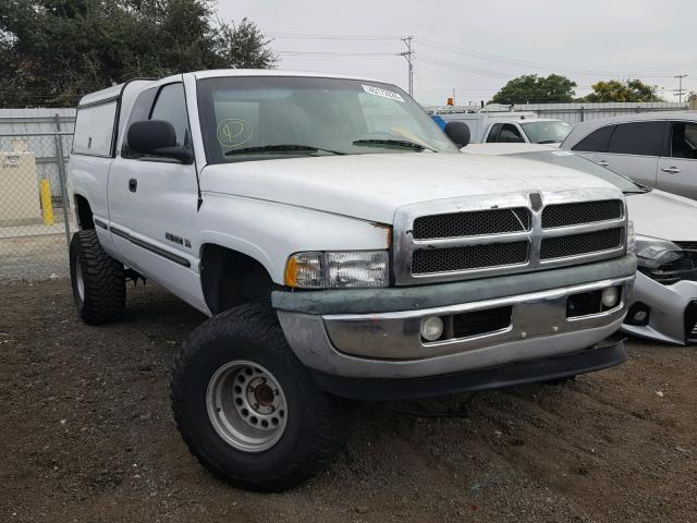 1B7HF13Z4WJ110411 - 1998 DODGE RAM 1500 WHITE photo 1