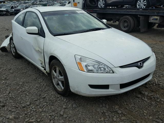 1HGCM72515A026774 - 2005 HONDA ACCORD LX WHITE photo 1