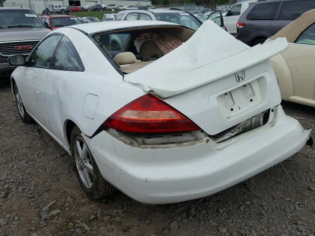 1HGCM72515A026774 - 2005 HONDA ACCORD LX WHITE photo 3