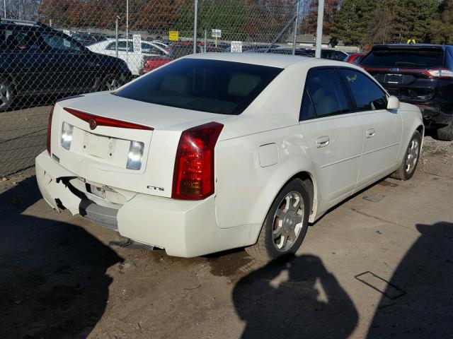 1G6DM57N830158999 - 2003 CADILLAC CTS WHITE photo 4