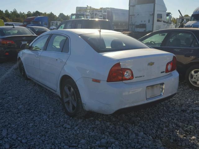 1G1ZC5EU3BF298883 - 2011 CHEVROLET MALIBU 1LT WHITE photo 3