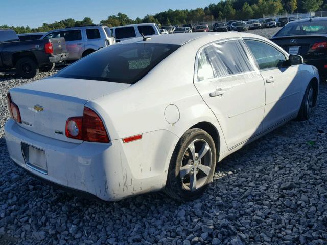 1G1ZC5EU3BF298883 - 2011 CHEVROLET MALIBU 1LT WHITE photo 4