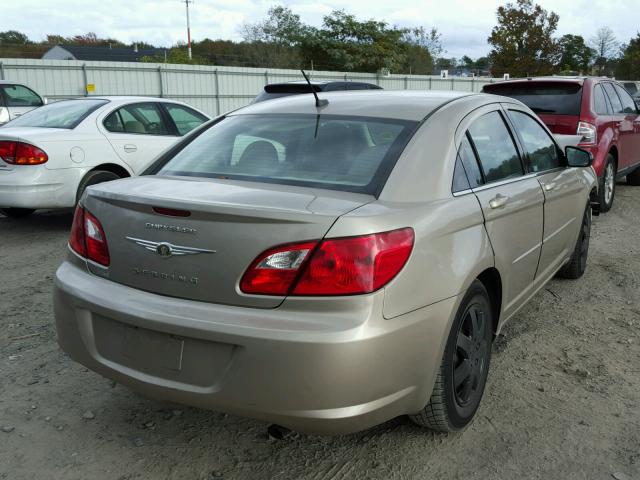 1C3LC46B49N536717 - 2009 CHRYSLER SEBRING LX BEIGE photo 4