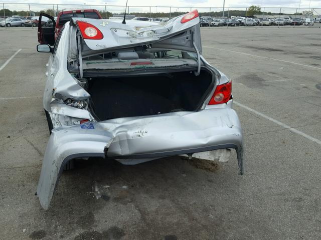 1NXBR32E47Z863505 - 2007 TOYOTA COROLLA LE SILVER photo 9