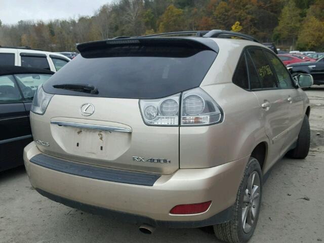 JTJHW31U472030022 - 2007 LEXUS RX TAN photo 4