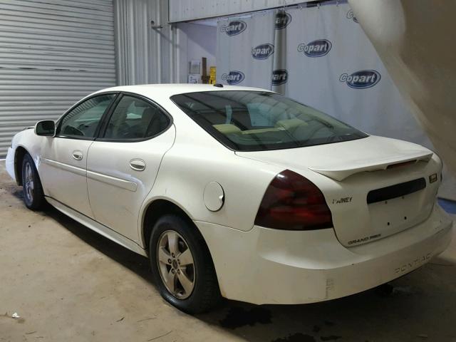 2G2WP552261219296 - 2006 PONTIAC GRAND PRIX WHITE photo 3
