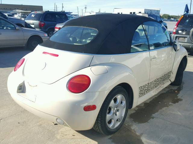 3VWCK21Y53M329542 - 2003 VOLKSWAGEN NEW BEETLE CREAM photo 4