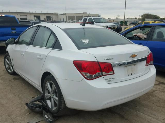 1G1PG5SCXC7236772 - 2012 CHEVROLET CRUZE LT WHITE photo 3