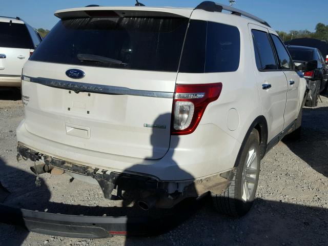 1FMHK7D93CGA93750 - 2012 FORD EXPLORER X WHITE photo 4