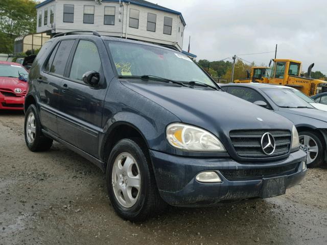 4JGAB54E62A318568 - 2002 MERCEDES-BENZ ML BLACK photo 1