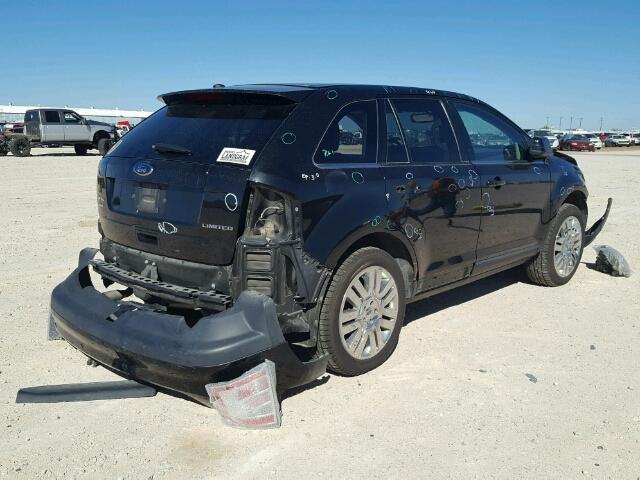 2FMDK3KC0ABA01732 - 2010 FORD EDGE LIMIT BLACK photo 4