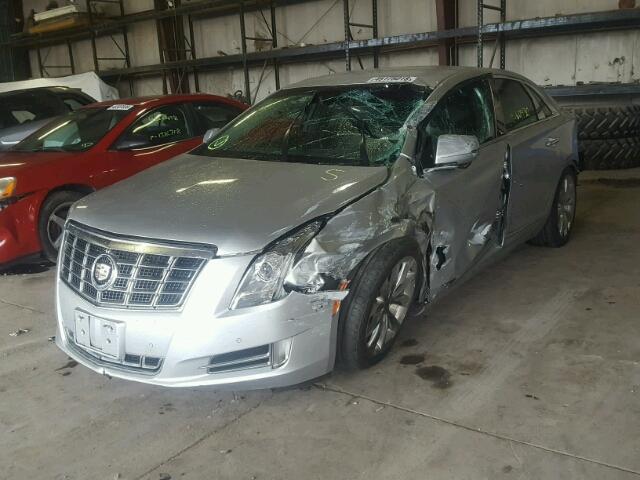 2G61R5S31D9156710 - 2013 CADILLAC XTS LUXURY SILVER photo 2