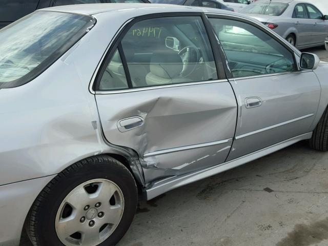 1HGCG16512A080683 - 2002 HONDA ACCORD EX SILVER photo 9