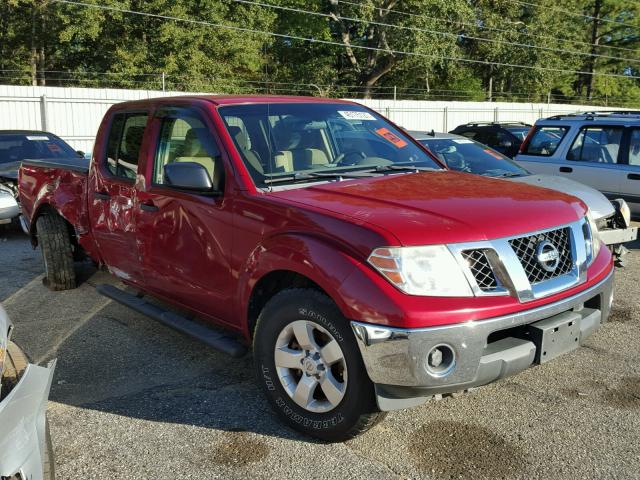 1N6AD09U49C409223 - 2009 NISSAN FRONTIER C RED photo 1