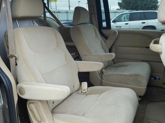 5FNRL38289B057101 - 2009 HONDA ODYSSEY LX TAN photo 6