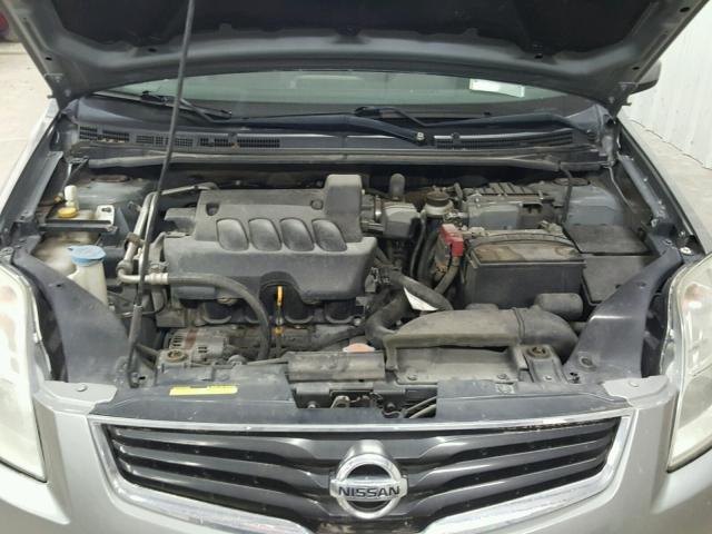 3N1AB6AP3BL670602 - 2011 NISSAN SENTRA 2.0 CHARCOAL photo 7