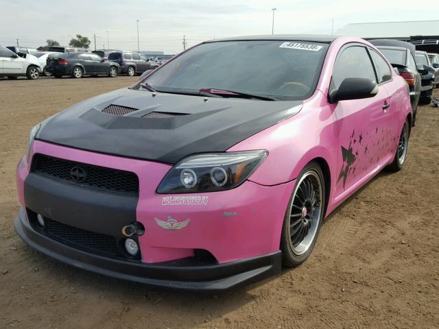 JTKDE167160107234 - 2006 TOYOTA SCION TC 粉色 照片 2