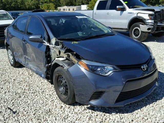 5YFBURHE8GP420705 - 2016 TOYOTA COROLLA CHARCOAL photo 1