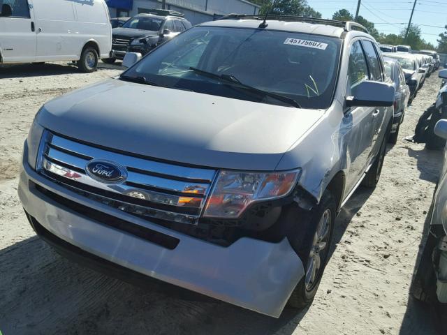 2FMDK38C37BB03431 - 2007 FORD EDGE SEL BEIGE photo 2