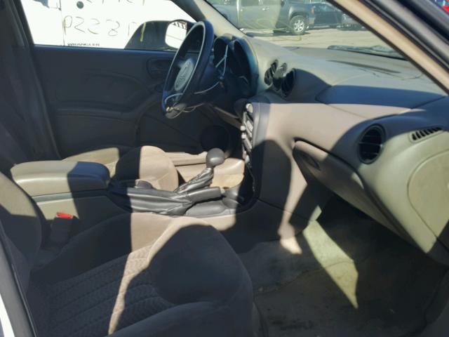 1G2NF52T41M665216 - 2001 PONTIAC GRAND AM S თეთრი ფოტო 5