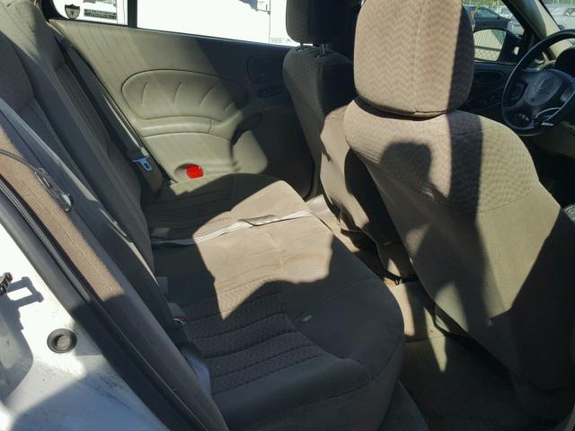 1G2NF52T41M665216 - 2001 PONTIAC GRAND AM S თეთრი ფოტო 6