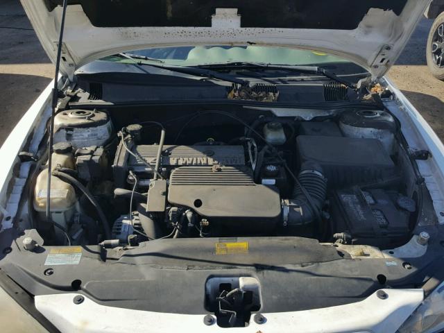 1G2NF52T41M665216 - 2001 PONTIAC GRAND AM S თეთრი ფოტო 7