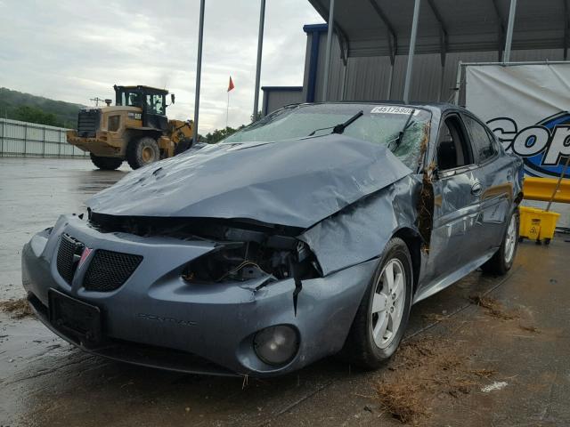 2G2WP552861282984 - 2006 PONTIAC GRAND PRIX BLUE photo 2
