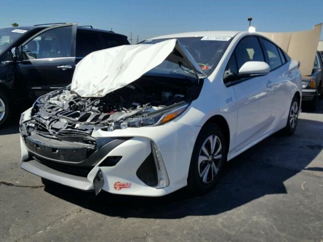 JTDKARFP4H3065281 - 2017 TOYOTA PRIUS PRIM 白色 照片 2