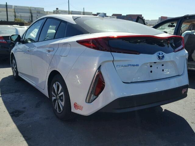 JTDKARFP4H3065281 - 2017 TOYOTA PRIUS PRIM 白色 照片 3