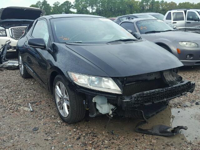 JHMZF1D63CS004870 - 2012 HONDA CR-Z EX BLACK photo 1