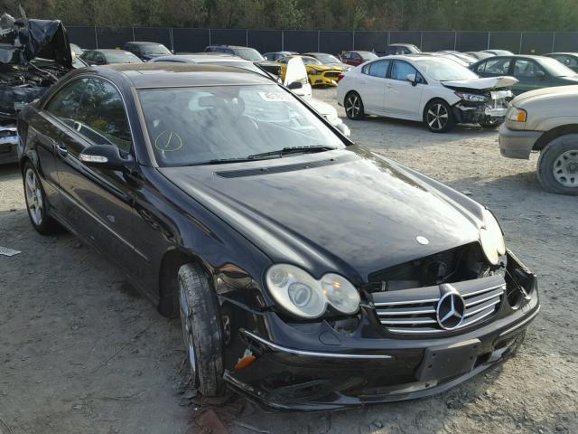 WDBTJ75JX5F150107 - 2005 MERCEDES-BENZ CLK 500 BLACK photo 1