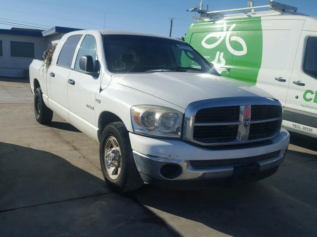 3D7KR19D78G185638 - 2008 DODGE RAM 1500 WHITE photo 1