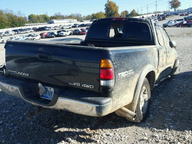 5TBBT441X2S257279 - 2002 TOYOTA TUNDRA ACC BLACK photo 4