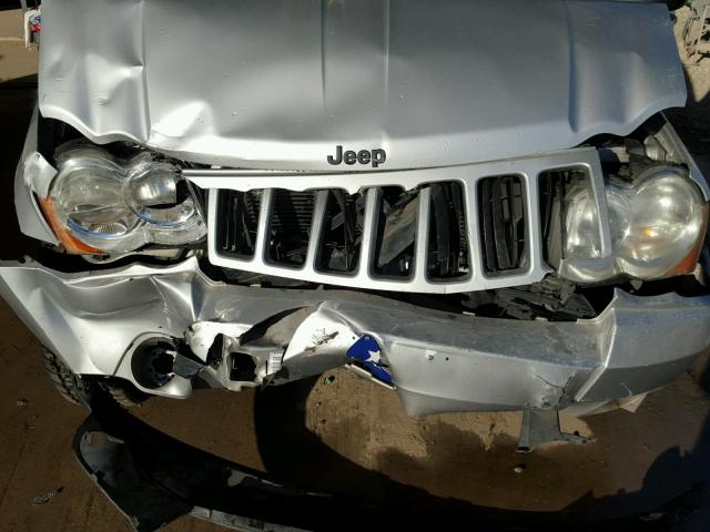 1J8GS48K69C512534 - 2009 JEEP GRAND CHER SILVER photo 7