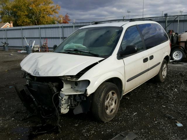 1D4GP253X3B101521 - 2003 DODGE CARAVAN SE WHITE photo 2