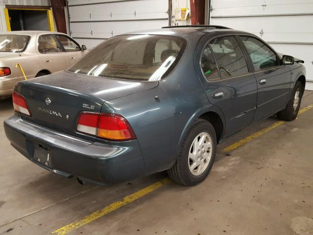 JN1CA21D3VT205179 - 1997 NISSAN MAXIMA GLE GREEN photo 4